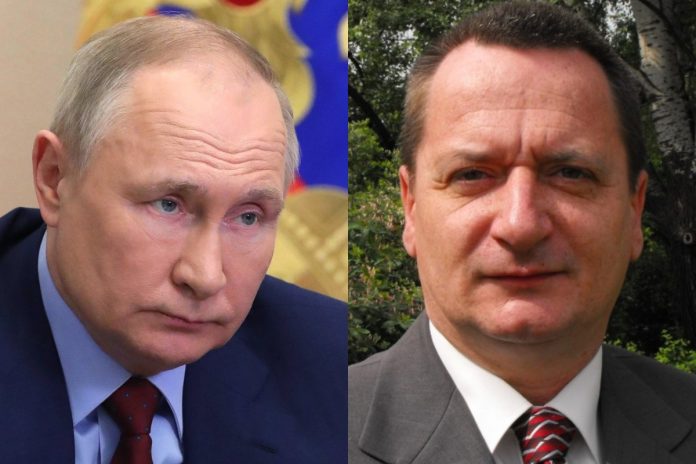 putin-szpieg Władimir Putin i bela Kovasc. Foto: PAP/EPA