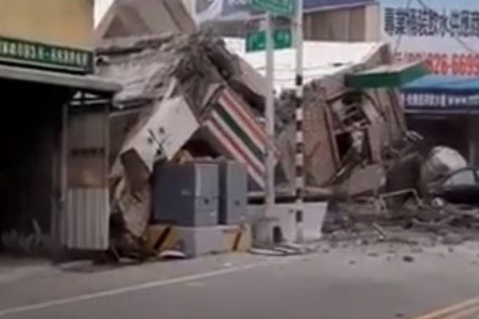 Trzęsienie ziemi na Tajwanie