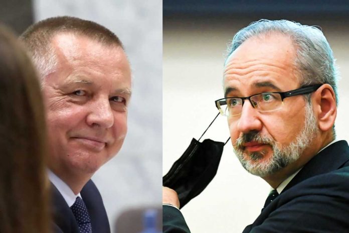 Banas-Niedzielski-nczas Marian Banaś i Adam Niedzielski / Foto: PAP (kolaż)