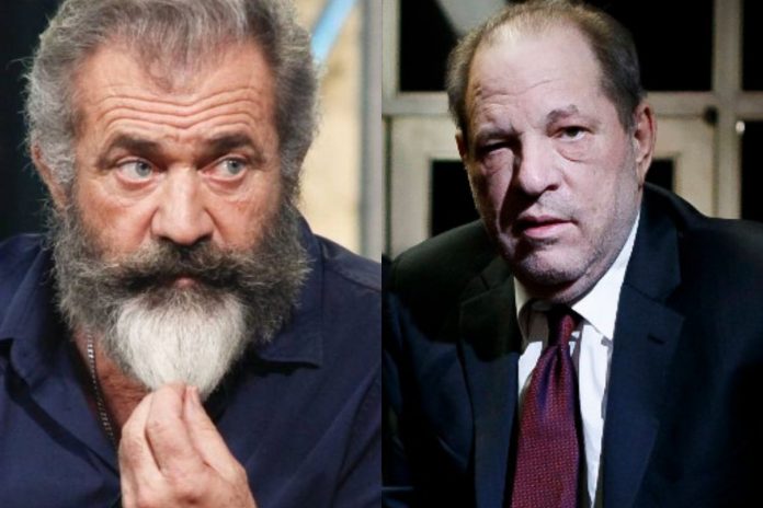 Gibson-Weinstein-nczas Mel Gibson i Harvey Weinstein / Foto: PAP (kolaż)