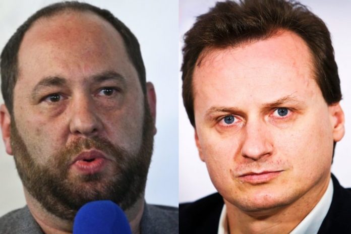 Jan Hartman, Tomasz Sommer Źródło: PAP, collage