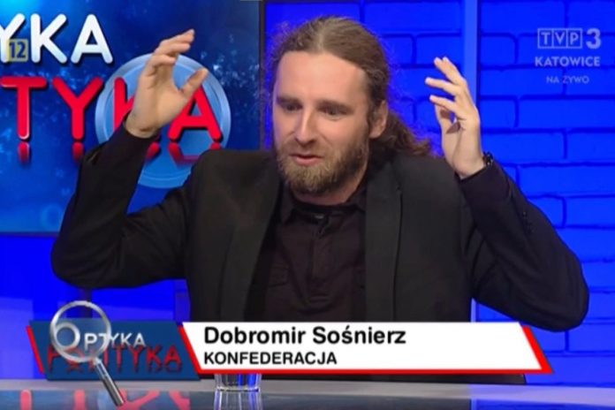 Dobromir Sośnierz / Foto: screen TVP3 Katowice