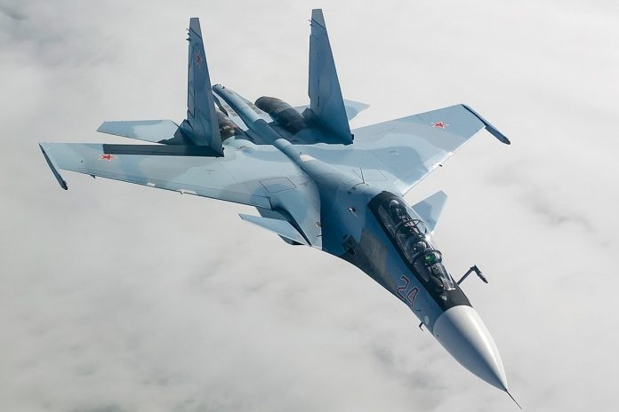 Sukhoi Su-30SM, Fot Alex Beltyukov, WIkipedia