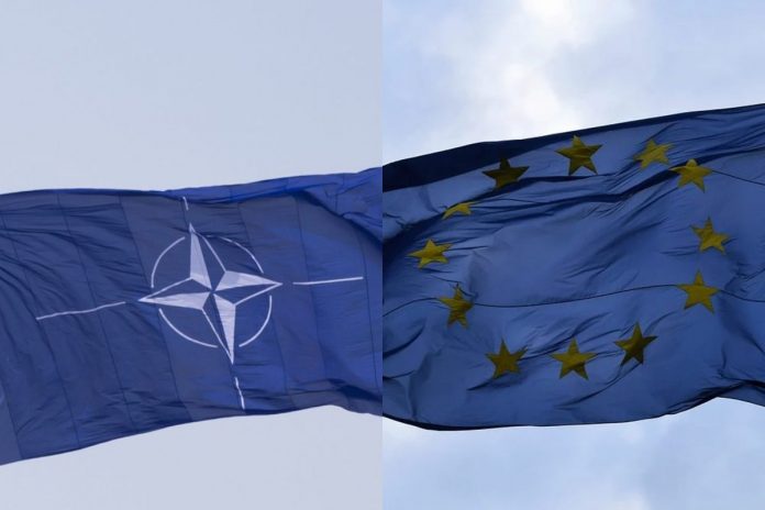 flaga-nato-ue Flagi NATO i UE