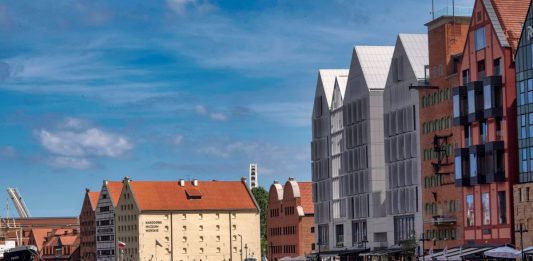 Motława w Gdańsku.