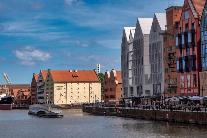 motlawa-gdansk Motława w Gdańsku.