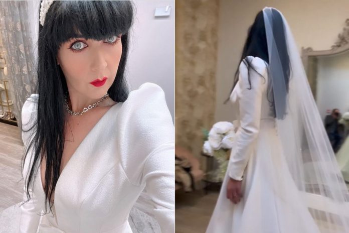 Brocarde w dniu swojego ślubu z duchem Źródło: Instagram