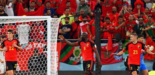 Piłkarze Belgii na mundialu w Katarze.