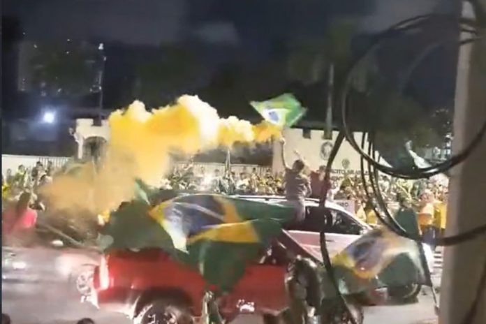 Protesty w Brazylii / Foto: screen Twitter
