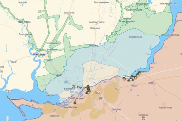 cherson (1) Ukraińcy doszli do Dniepru..