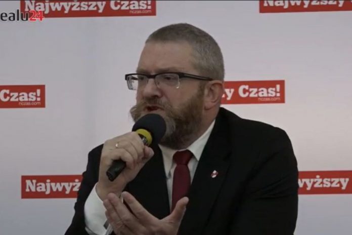 Grzegorz Braun na Konferencji Prawicy Wolnościowej