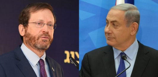 Izaac Herzog oraz Benjamin Netanjahu
