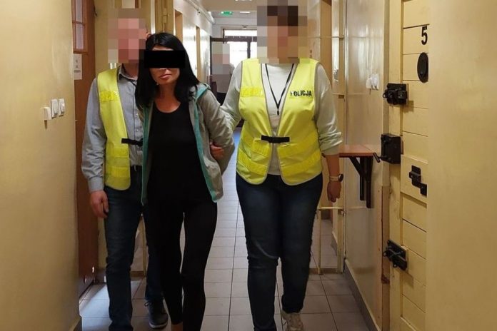 Aresztowana 37-latka / Foto: Twitter/Policja Lubelska