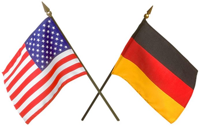usa-niemcy-flagi Flagi USA i Niemiec