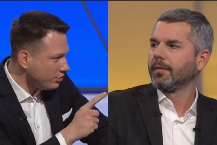 Sławomir Mentzen i Maciej Konieczny / Foto: screen Twitter (kolaż)