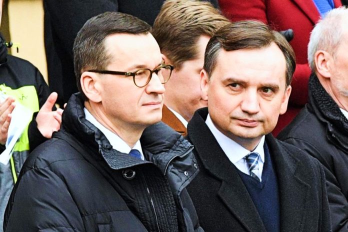 Mateusz Morawiecki i Zbigniew Ziobro. Zdjęcie: PAP