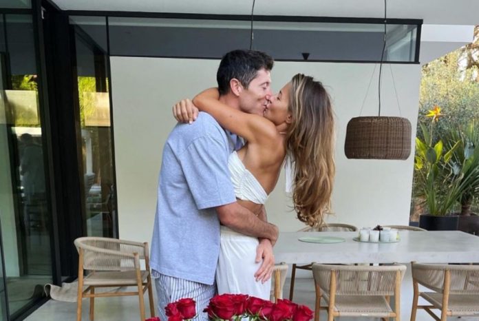 Robert Lewandowski i Anna Lewandowska Źródło: Instagram RL9