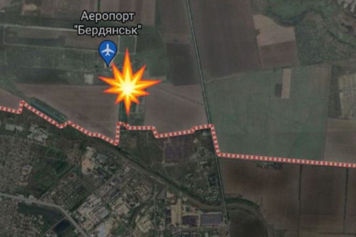 Wybuchy w rosyjskiej bazie wojskowej w okupowanym mieście Berdiańsk