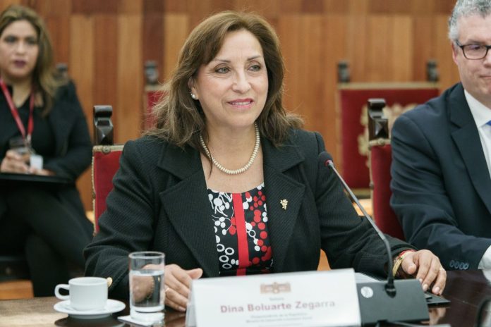 Dina Boluarte.