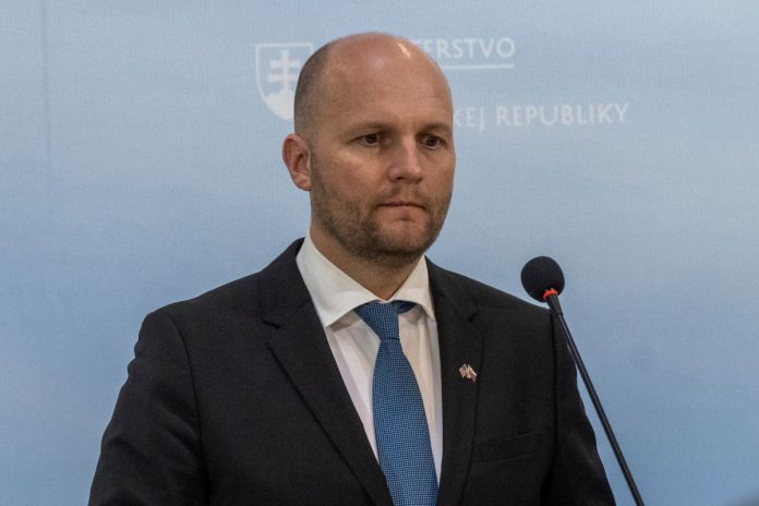 Minister obrony Słowacji Jaroslav Nad.