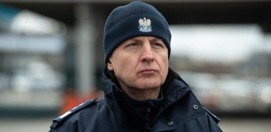 Komendant główny Policji gen. insp. Jarosław Szymczyk.