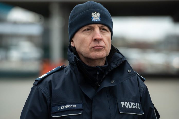 Komendant główny Policji gen. insp. Jarosław Szymczyk.