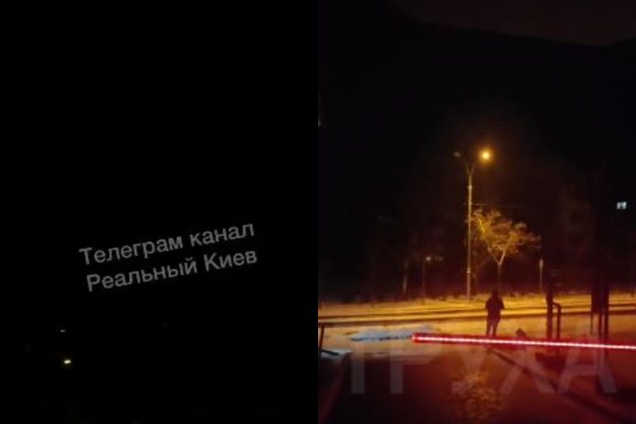 kijow-atak-rakietowy-wybuch Rosjanie zaatakowali Kijów dronami.