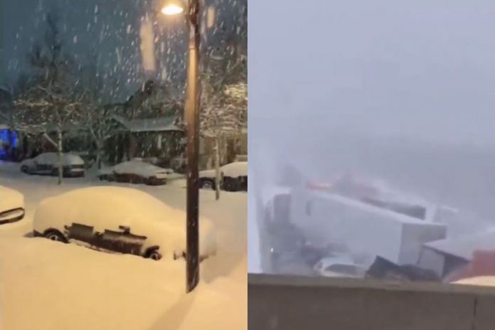 Potężna burza śnieżna zaatakowała w USA.