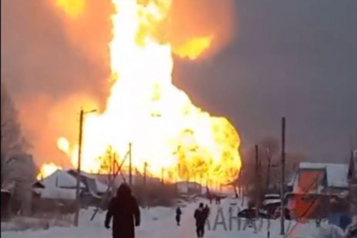 Wybuch gazociągu w Republice Czuwaszji w Rosji