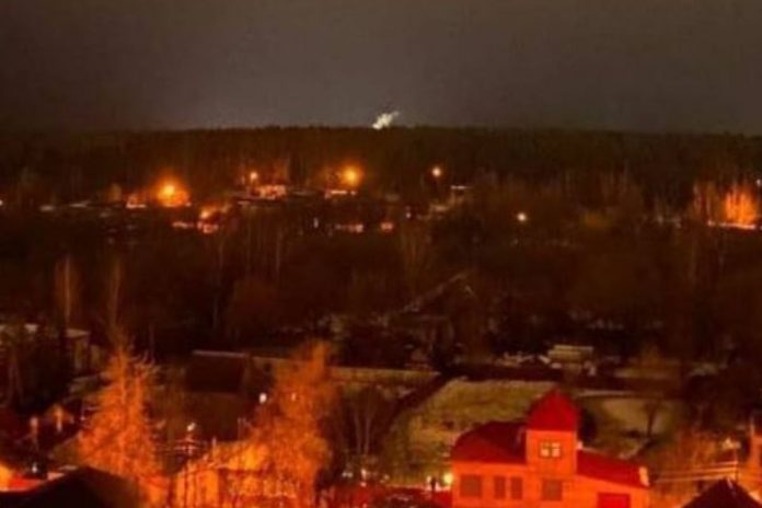 Wybuch w obwodzie briańskim (Rosja)