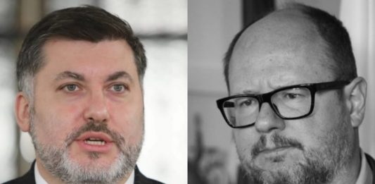 Artur Dziambor, Paweł Adamowicz Źródło: PAP, collage