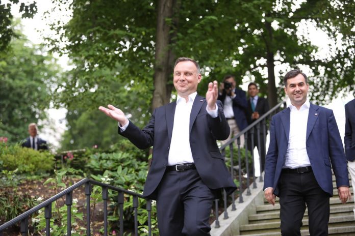 Andrzej Duda i Błażej Spychalski.