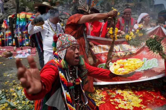 peru-szamani Peruwiańscy szamani.
