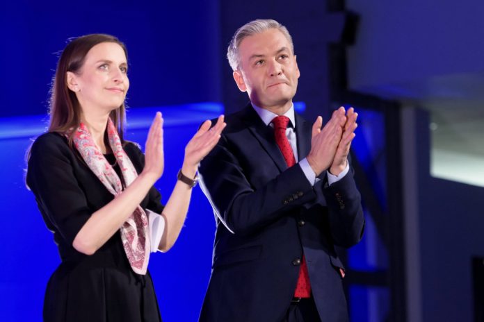 Sylwia-Spurek-Robert-Biedroń-nczas Sylwia Spurek i Robert Biedroń Źródło: PAP/Jakub Kaczmarczyk