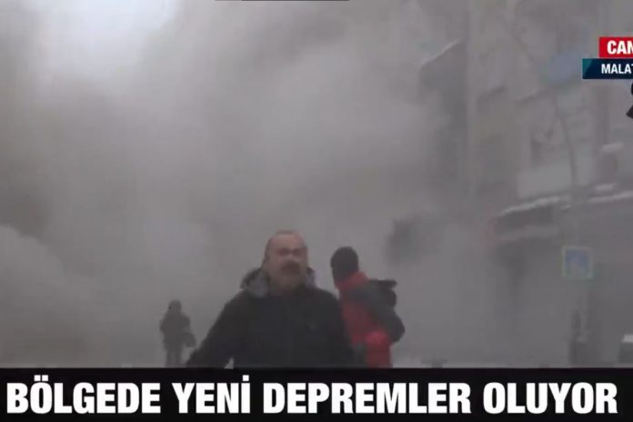 Drugie trzęsienie ziemi w Turcji / Foto: screen Twitter