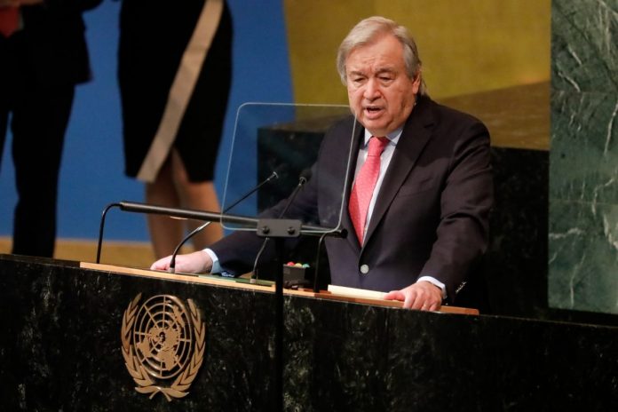 Antonio Guterres.