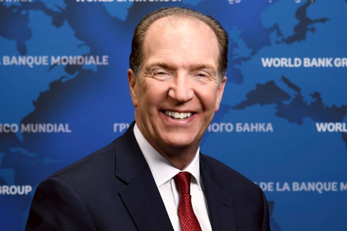 Prezes Banku Światowego David Malpass.