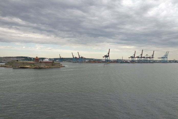Port w Goteborgu.