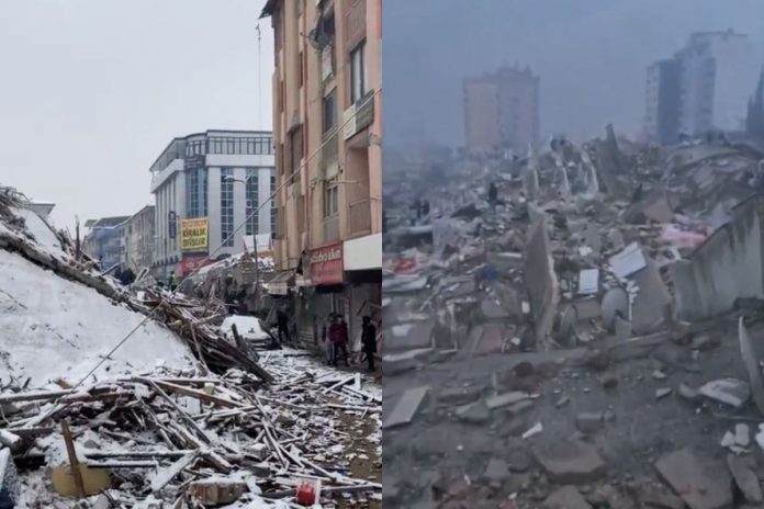 Trzęsienie ziemi w Turcji.