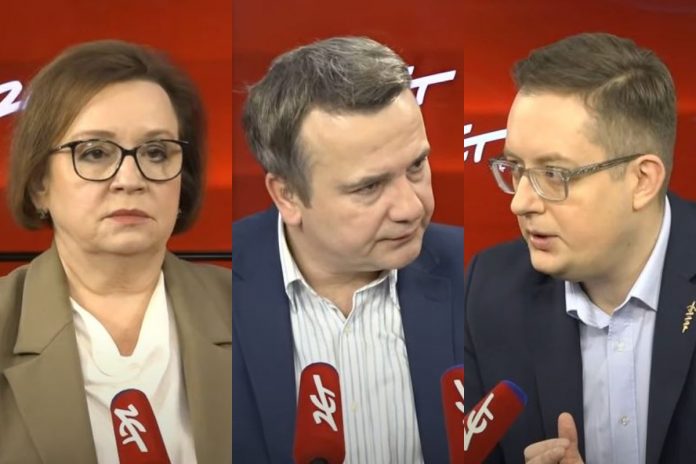 Anna Zalewska, Andrzej Stankiewicz oraz Robert Winnicki.