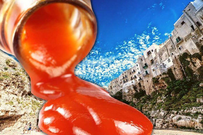 W Apulii, na plaży, pojawił się keczup. I majonez. Zdjęcie ilustracyjne: Canva
