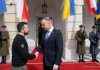 Andrzej Duda i Wołodymir Zełenski.