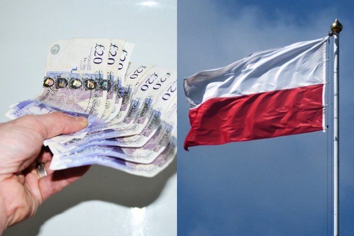 Funty, flaga Polski Źródło: Pixabaya, collage