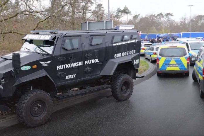 Na interwencję Rutkowski Patrol interwencją odpowiedziała niemiecka policja.