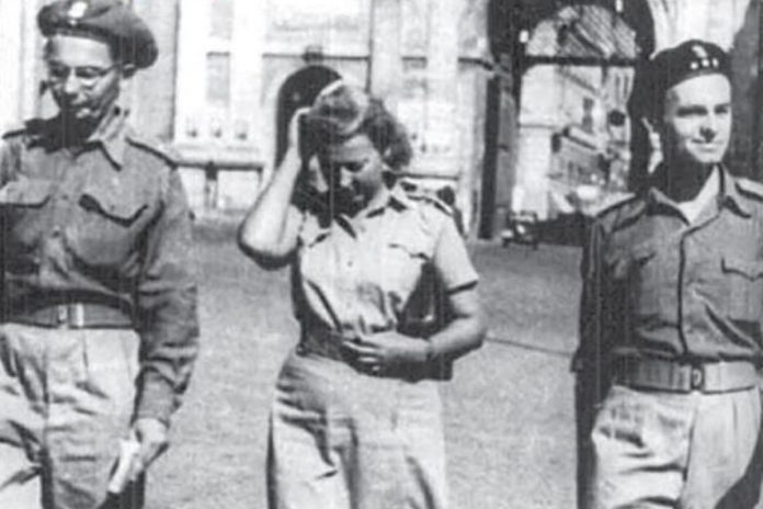 Marian Bochusz-Szyszko, Maria Szelągowska i Witold Pilecki we Włoszech - 1945 r.
