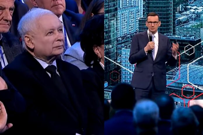 Jarosław Kaczyński, Mateusz Morawiecki Źródło: YouTube, collage