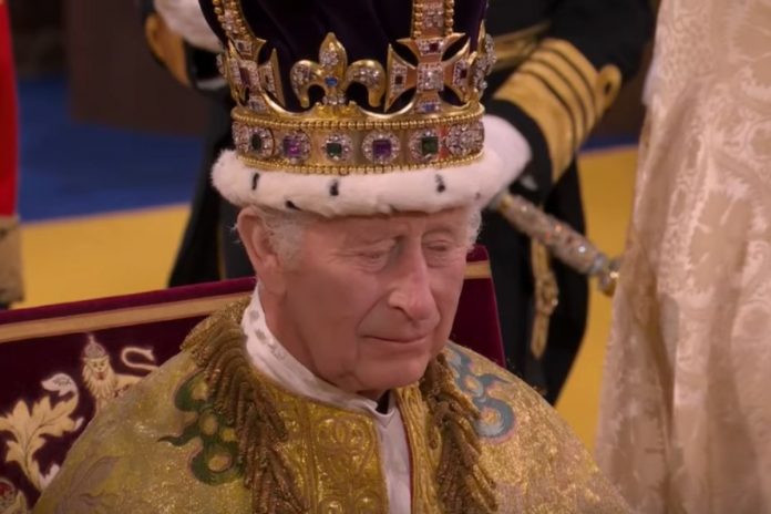 Król Karol III Źródło: YouTube / ABC News