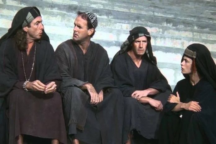Żywot-Briana-Cyrk-Monty-Python-nczas Scena z "Żywotu Briana"