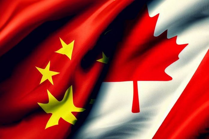 Chiny i Kanada.