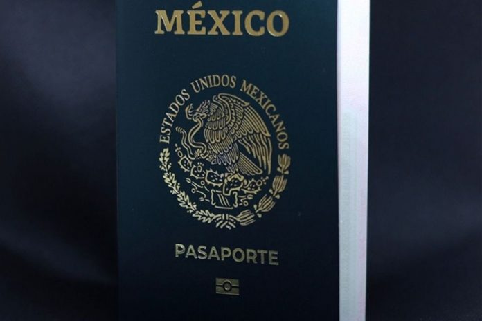 Meksykański paszport.